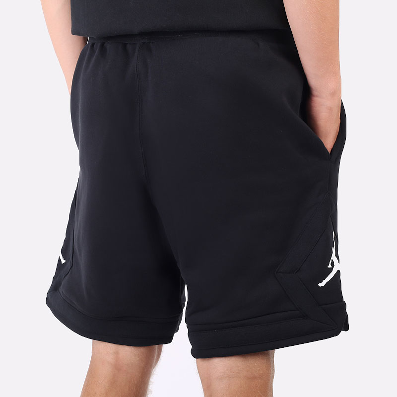 мужские черные шорты  Jordan Essential Fleece Diamond Shorts DA9824-010 - цена, описание, фото 5
